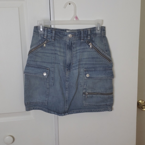 We The Free Dresses & Skirts - We The Free jean skirt with pockets